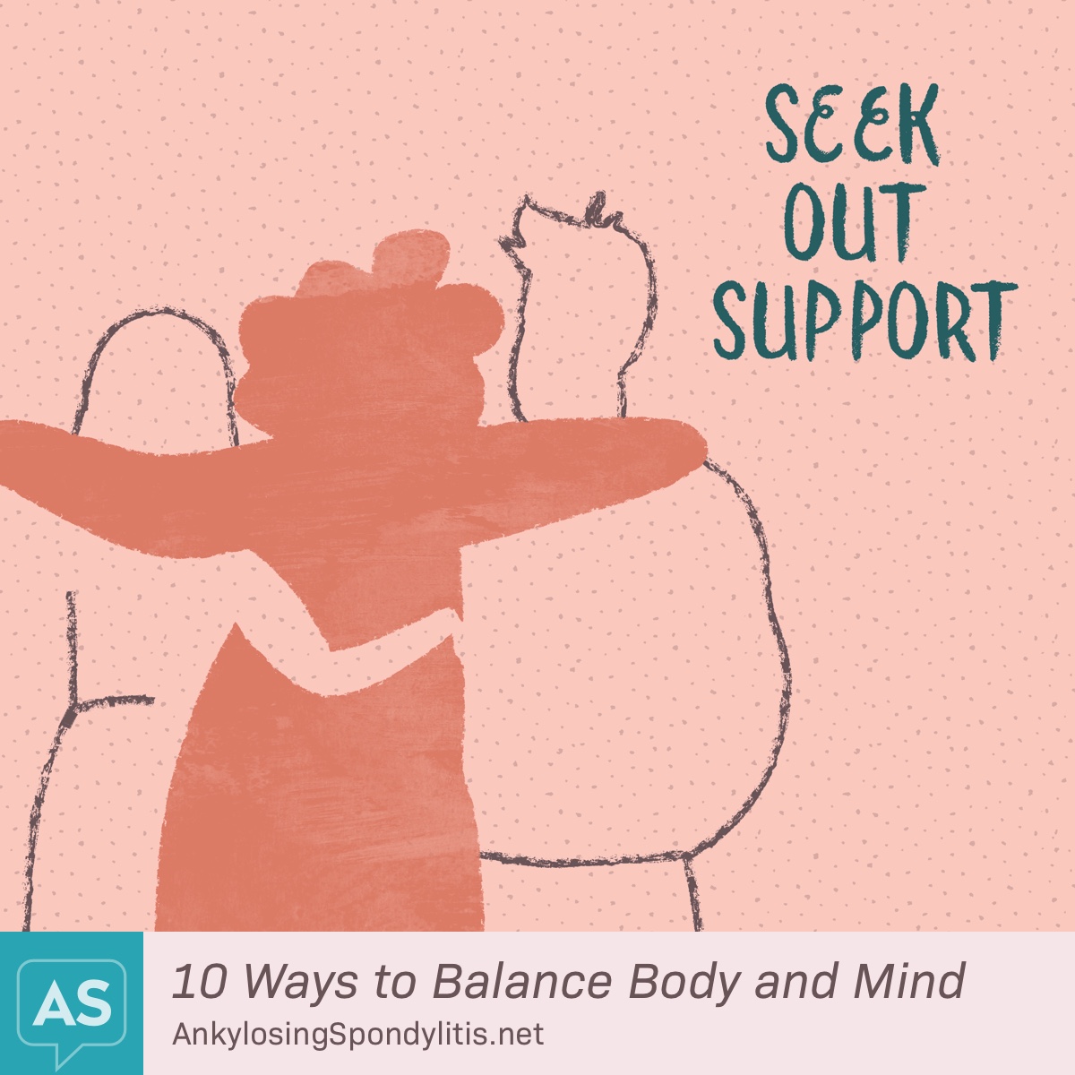 Three people with their arms around one another